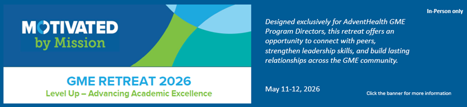 GME PD Retreat May 11